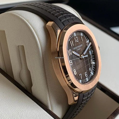 Patek Philippe Aquanaut Rose Gold Brown Dial