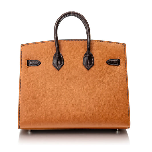 HERMES Limited Edition Berkin Faubourg Sellier Tabac 30cm