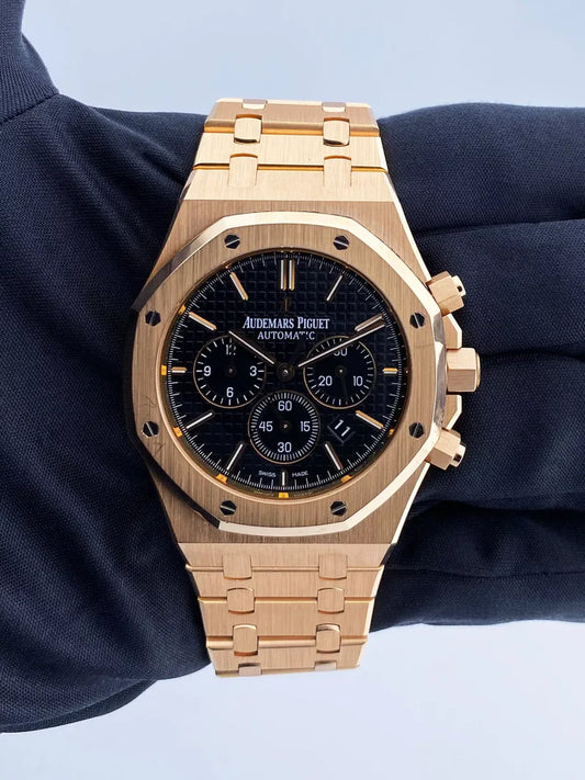 Audemars Piguet ROYAL OAK CHRONOGRAPHE-JAUNE/NOIR