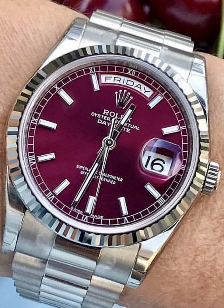 Rolex Day-date cherry 36mm