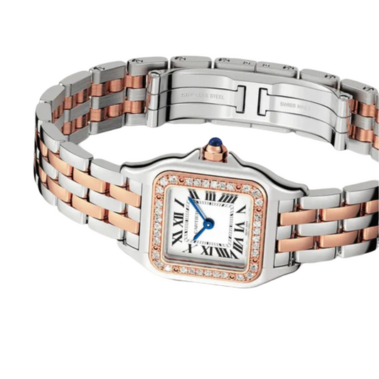 Cartier Panthère Argenté Rose Pierres
