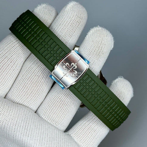 Patek Philippe Aquanaut White Gold Green