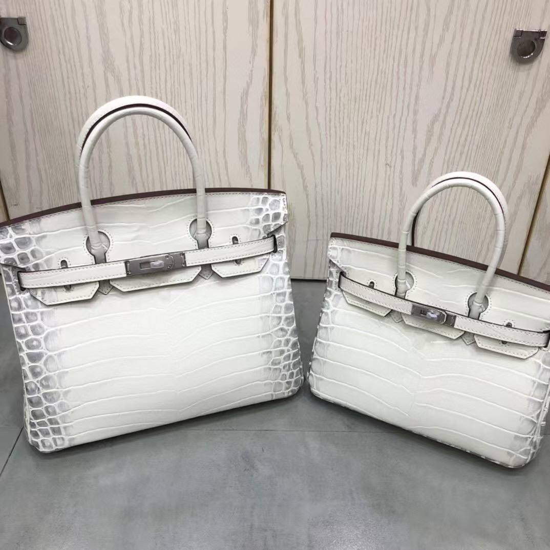 Sac Hermes Birkin Blanc Crocodile