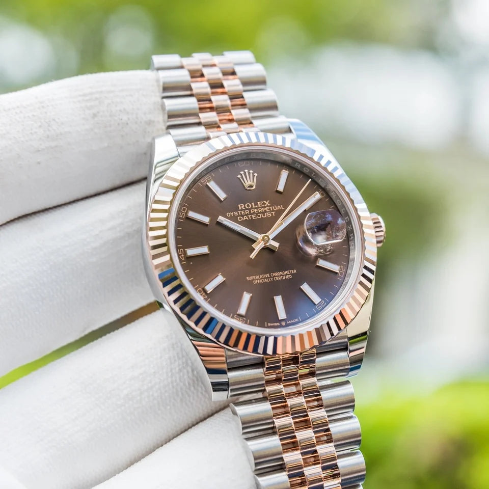 Rolex Datejust 36mm acier Oystersteel et or Everose
