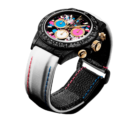 Rolex Daytona Carbon Motley Lady 40mm