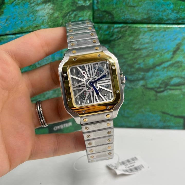 Cartier Skeleton Doré et Argenté