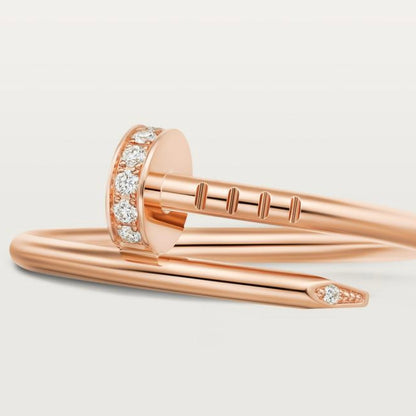Bague Cartier Just Un Clou Petit Modèle Diamants ROSE GOLD