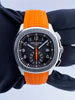 Patek Philippe Aquanaut Orange Strap Mens