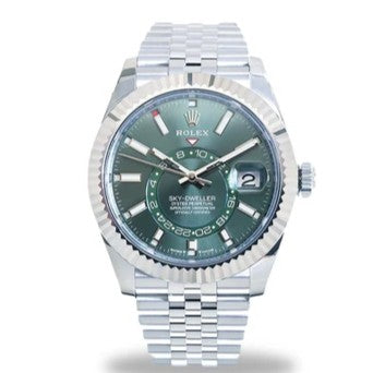 Rolex Sky-Dweller Or Blanc, 41mm