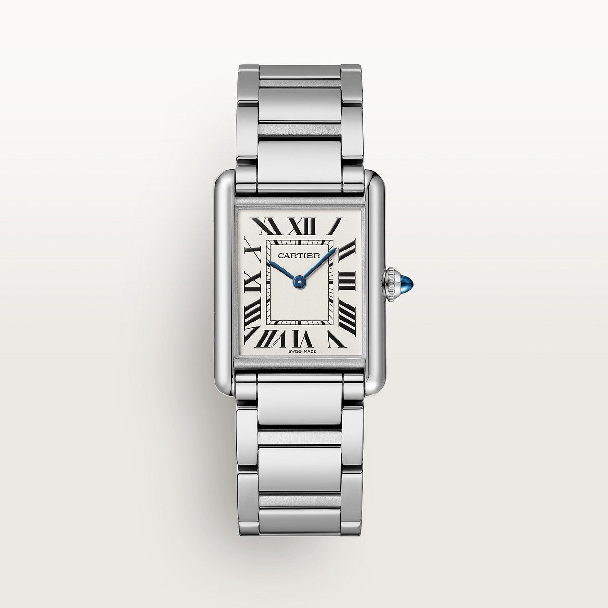 CARTIER TANK MUST-ARGENTÉ GRAND MODÈLE