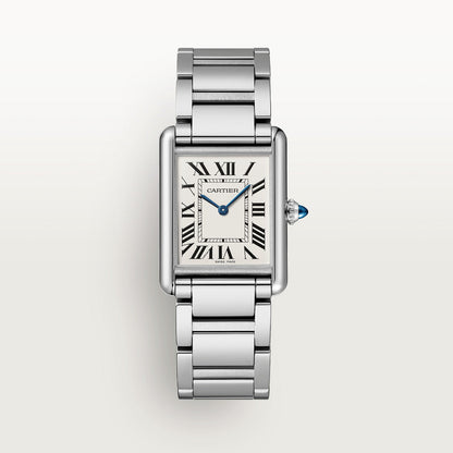 CARTIER TANK MUST-ARGENTÉ GRAND MODÈLE