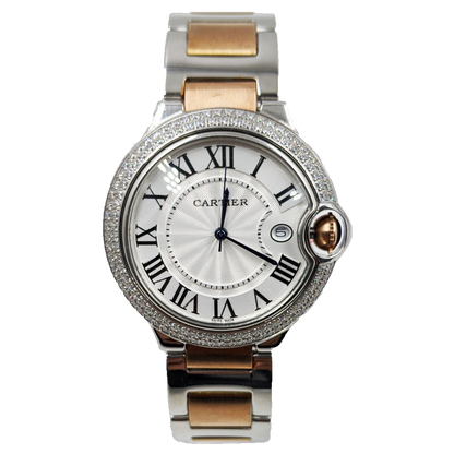 CARTIER BALLON  Two-Tone Serti