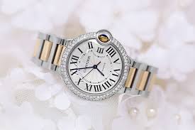 CARTIER BALLON  Two-Tone Serti