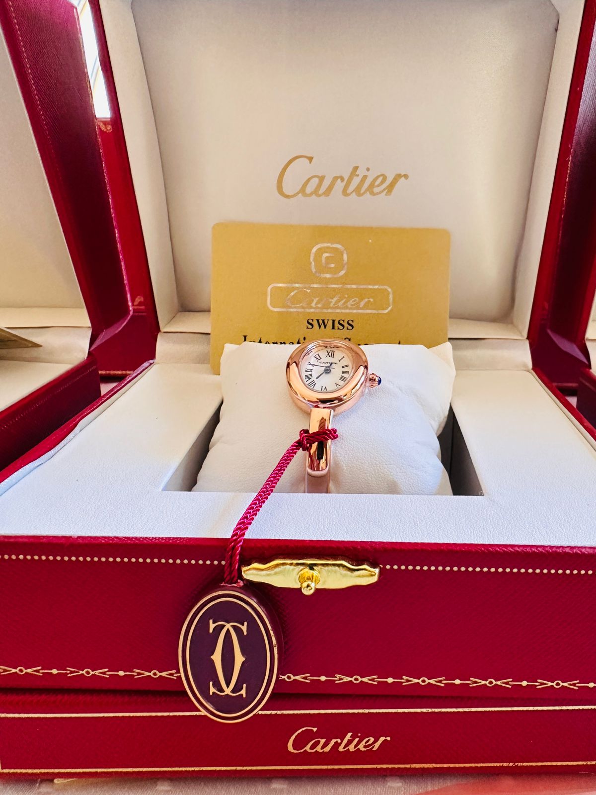 Cartier Baignoire Rose Gold