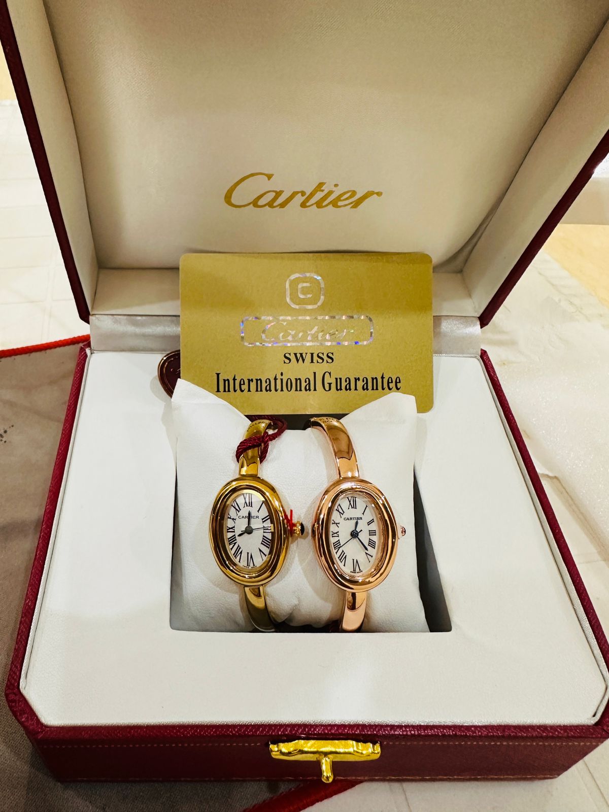 Cartier Baignoire Gold