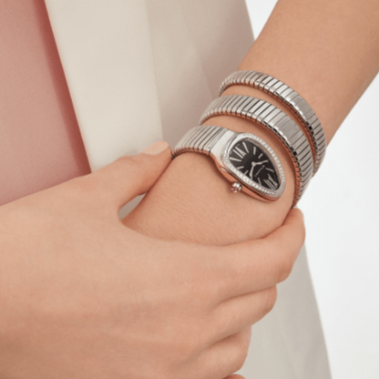 Bvlgari Serpenti Tubogas GRIS/NOIR SERTIE
