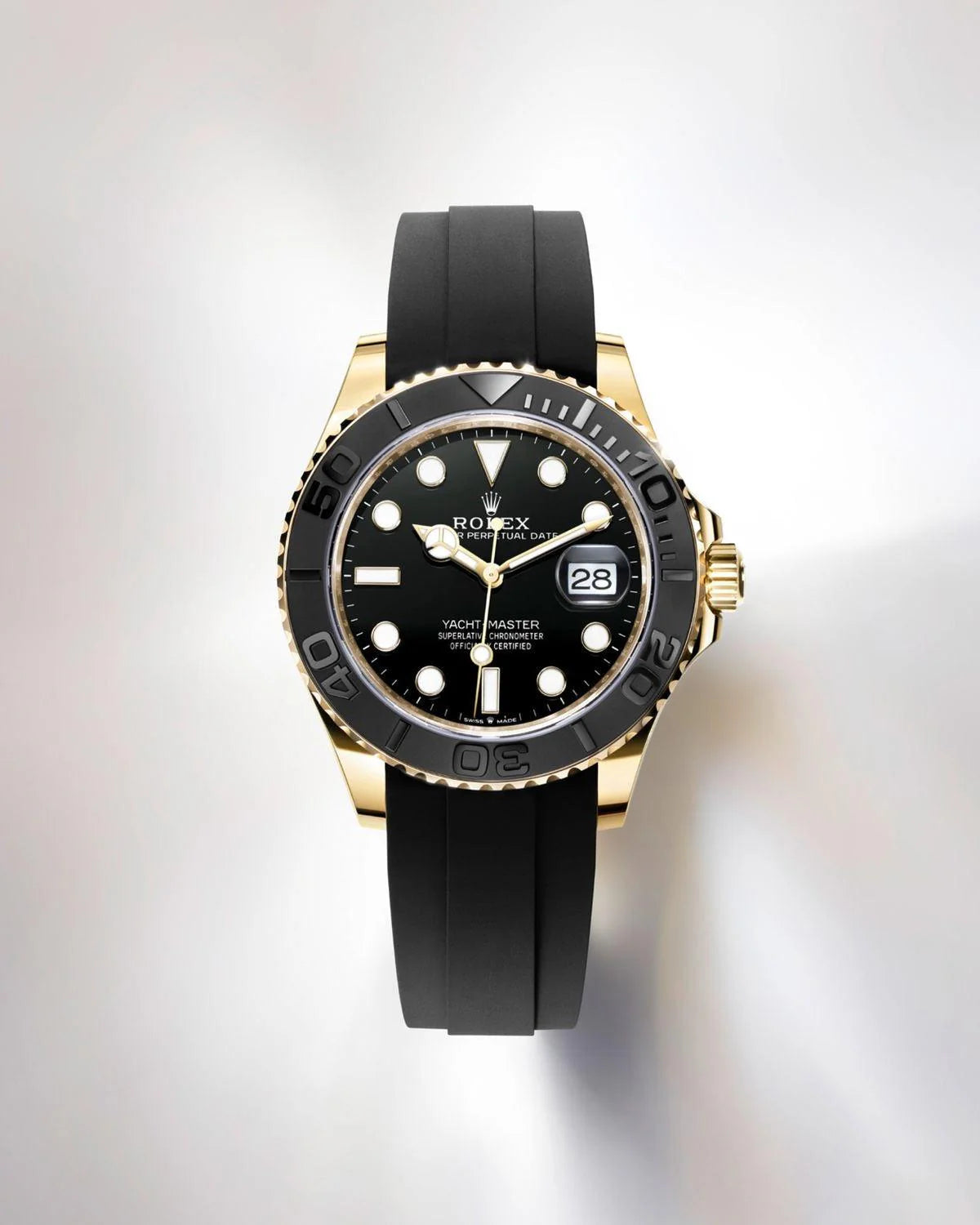 Rolex Yacht-Master 42 mm or jaune