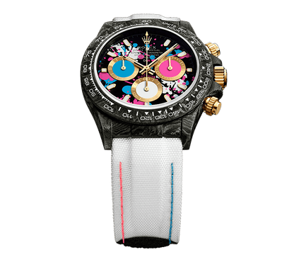 Rolex Daytona Carbon Motley Lady 40mm