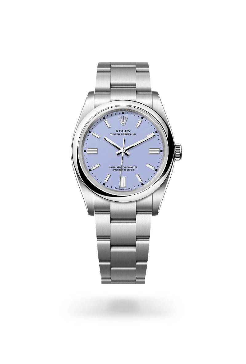 Rolex Oyster Perpetual Cadran lavender 41mm
