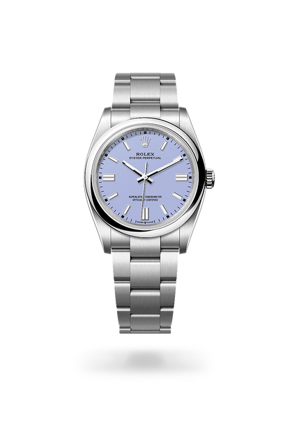 Rolex Oyster Perpetual Cadran lavender 41mm