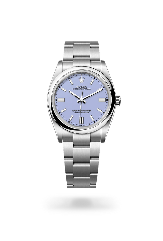 Rolex Oyster Perpetual Cadran lavender 41mm