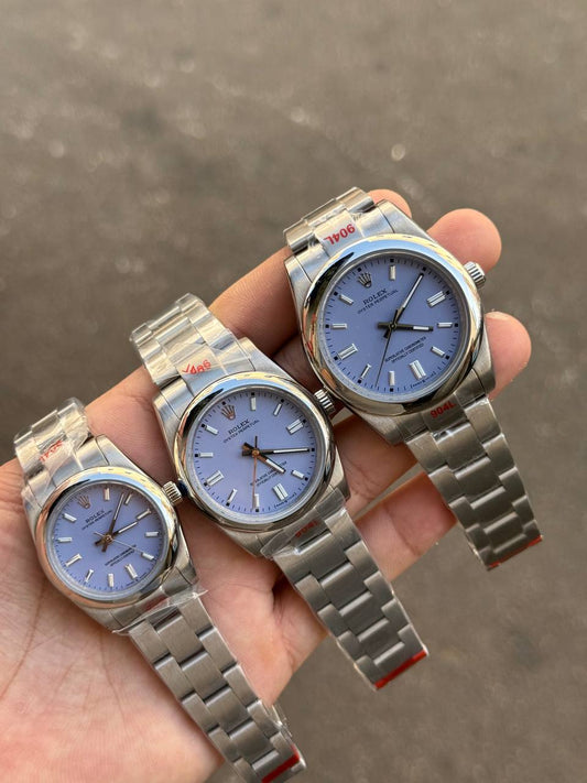 Rolex Oyster Perpetual Cadran lavender 36mm / 31mm