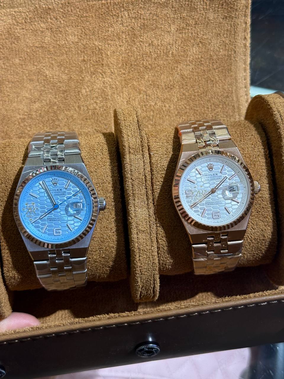 Rolex Land-Dweller Cadran bleu glacier 40mm / 36mm